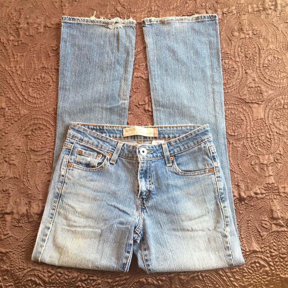 Levis, Vintage 1990's, 518 Super Low Bootcut, Size 5M